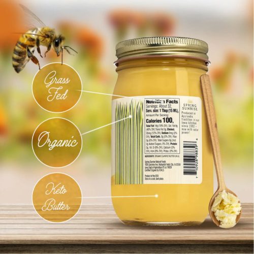 Grassfed ghee organic spring valley