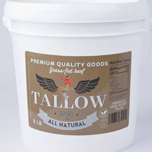 Lady may grass fed beef tallow 8lb bucket