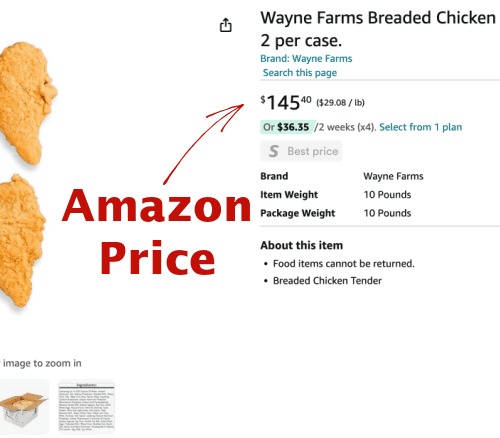 amazon comprarison gluten free chicken strips wayne farms sanderson foodandmeatcoop bulk online co op deal e5ccaf6a 367c 4e1f 81fc 7518b89dbc20