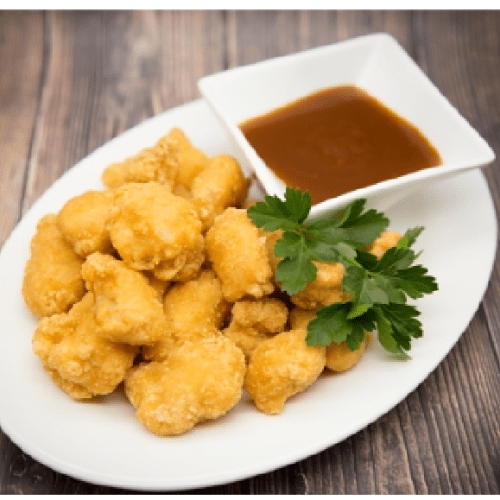 PRICE DROP: 10 lb Case Gluten-Free Tempura Chicken Nuggets, No MSG Added