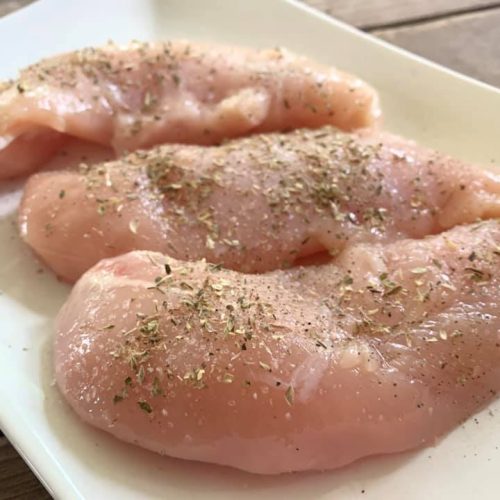 chicken tenderloins raw