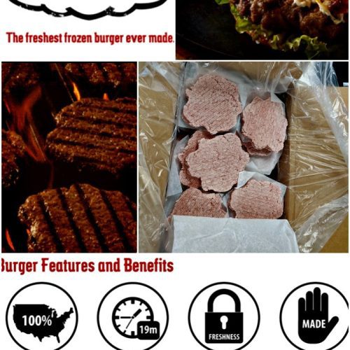 cloud burger craft signature fresh frozen burger patty bulk direct co op deal