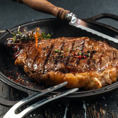 cooked ribeye steak example