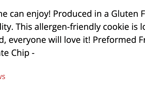 gluten free chocolate chip cookie dough discount bulk purchase davids foodandmeatcoop 679564f6 1c99 4715 8849 e0e20869394c