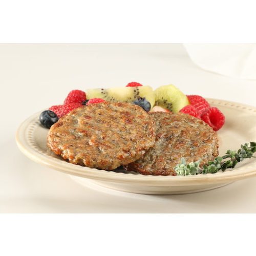 10 lb Gluten-Free Chicken Sausage Patties, All Natural, No Additives, Pre-Cooked