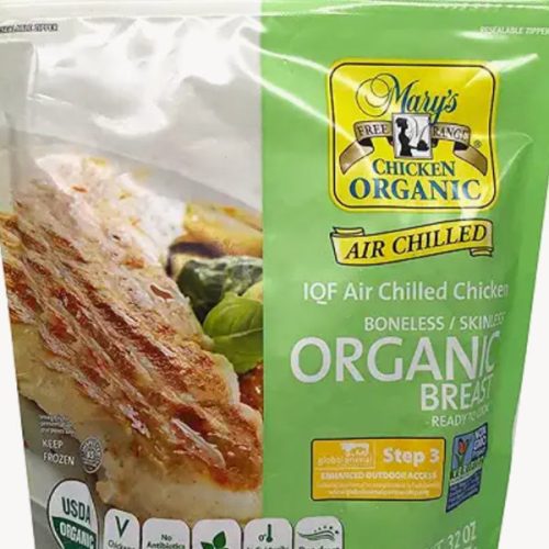 marys organic chicken breast package example