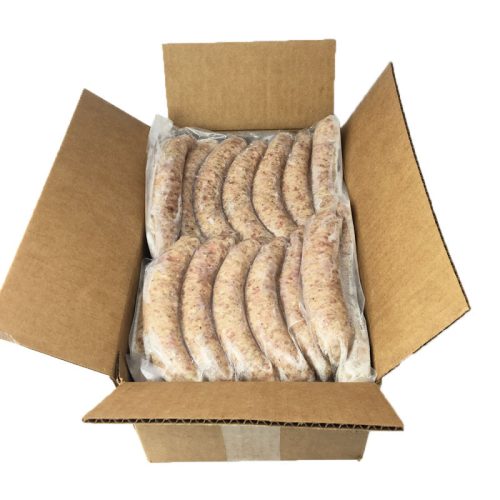 mulays italian sausage in box case