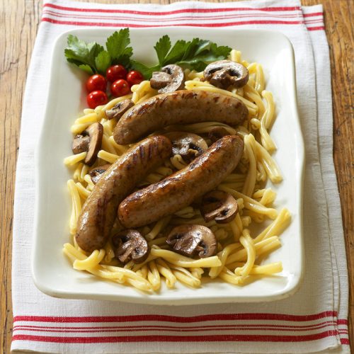 prepared mulays italian sausage bratwurst