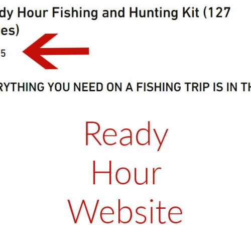 ready hour hunting fishing kit comparison foodandmeatcoop