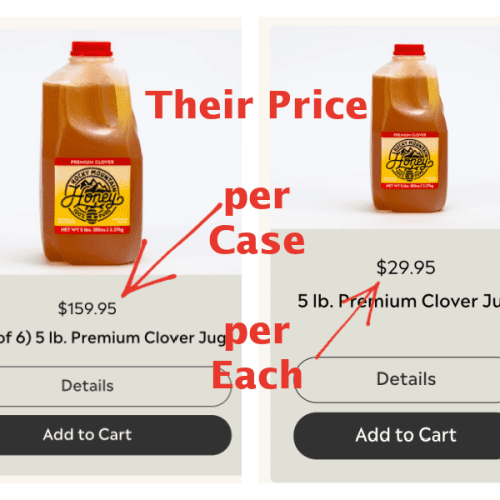 rocky mountain honey price comparision