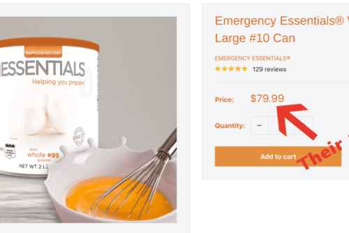 whole dried egg powder comparison discount emergency essentials coupon code