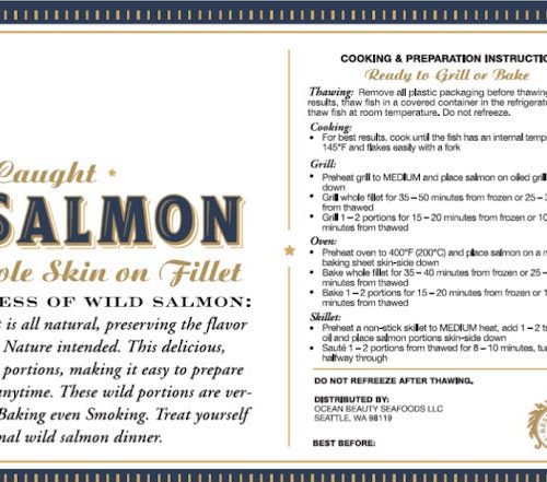 wild caught keta salmon information